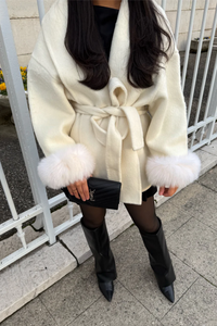 Ellie | Woolcoat With Fur