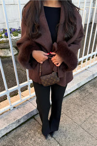 Ellie | Woolcoat With Fur